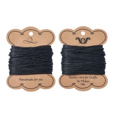 10m Cordini di Cera di Cotone