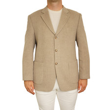 Cappotto Uomo Heine Lanificio Breschi 100% Cashmere Taglia EU52 UK/US42 QEB97