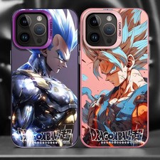 Cover Custodia Dragon Ball Goku  Vegeta iPhone 16 15 14 13 12 11 Pro Plus ProMax