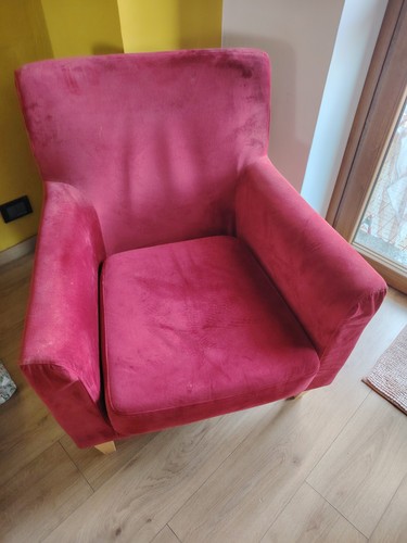 Poltrona velluto - poltrona,