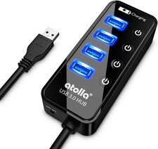 Hub USB 3.0 4 Porte Dati + 1