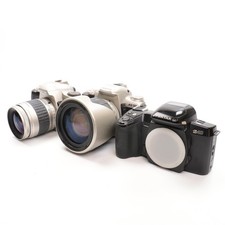 Pacchetto fotocamera pellicola Pentax 35 mm MZ6 MZ50 Z10 (RICAMBI/RIPARAZIONE)