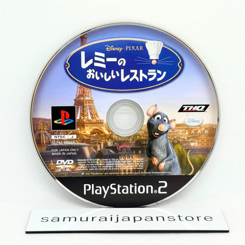 Ratatouille ps2 solo disco - ps2,
