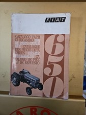 Trattore Fiat 650 Del 1969 Catalogo Parti Di Ricambio Originale D'epoca 