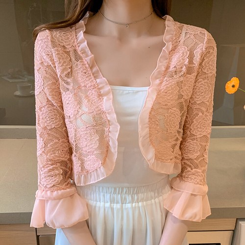 Cardigan donna aperto - , davanti