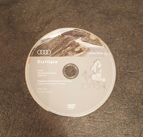 Audi rns plus - rns-e, mappa
