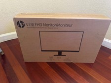 New HP V24i 24" Computer PC