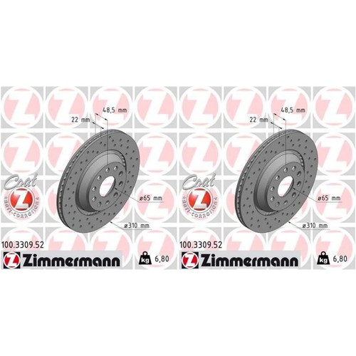 Dischi freno zimmermann - 2,
