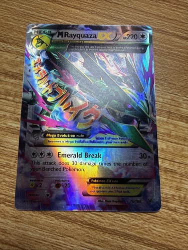 Rayquaza 76 108 holo - m, ex