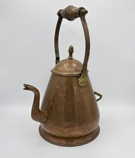 Grande antica caffettiera rame