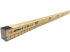 Metro Asta Legno Resistente 1 Metro 100 cm Professionale Lavori Sartoria Sarto