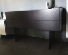 Mobile Madia moderna Soggiorno PIANCA a Due Cassetti