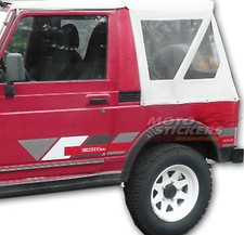 Suzuki Santana - Kit fasce adesive replica + adesivi posteriori