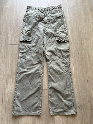 Pantalone donna kaki zara - pantalone,