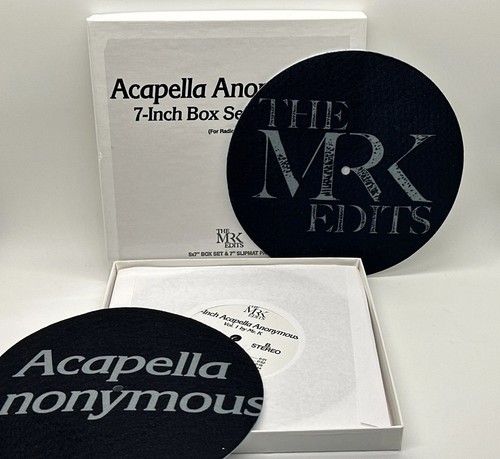 Acapella anonymous 7 inch - 5,