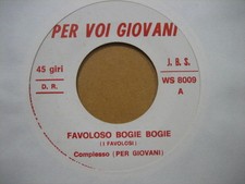 I FAVOLOSI "Cerco te-Favoloso bogie bogie"  RARO 45 BEAT ITALIANO - PERFETTO!