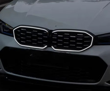 GRIGLIA a Nido d'ape LED per BMW SERIE 3 G20 / G28 ->2023-2025 Bianco + cablaggi
