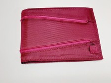 Portafogli Stoffa Uomo Carpisa Viola Rosso Bordeaux Chiusura Lampo