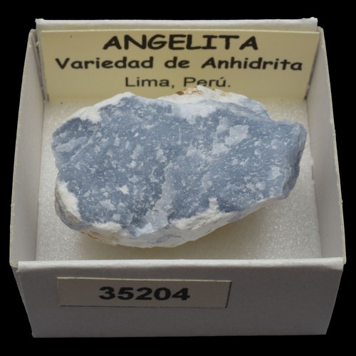 Angelita variedad anhidrita - de,