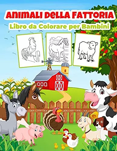 Animali della fattoria - fattoria, libro