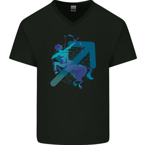 Shirt uomo scollo v cotone - t-shirt, a