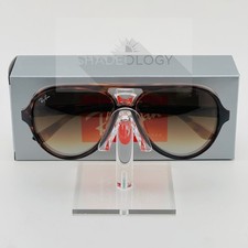 Occhiali da sole Ray-Ban Cats 5000 lenti sfumate montatura tartaruga lucida RB4125 710/51