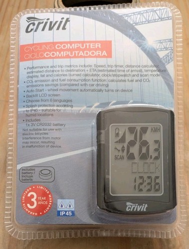 Ciclismo ciclocomputer crivit - ciclismo,