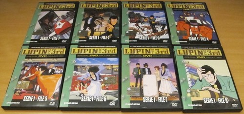 Raccolta lupin iii - raccolta, 1-8