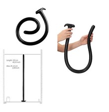 Fallo morbido liscio dildo anale grande nero dilatatore lungo maxi big xxl sex