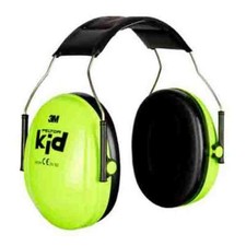 3M Peltor Kid, Peltor Kids Ear Defender auricolare verde Optime 1 spedizione gratuita nel Regno Unito