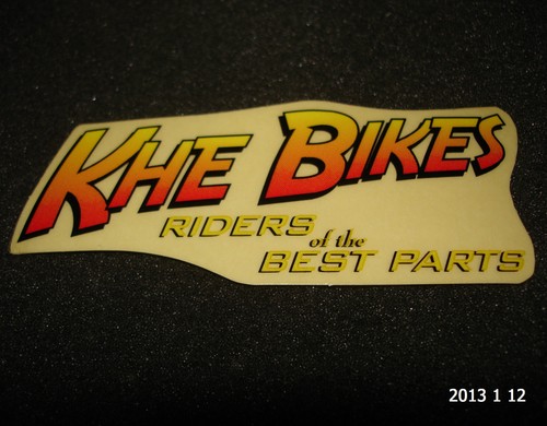 Adesivo autentico khe - 1, bmx