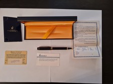 Penna a sfera Waterman Linea “Ideal Paris” finitura laccata e dorata anni '80