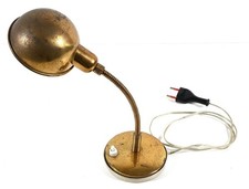 Lampada da tavolo vintage color ottone