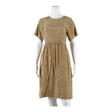 Abito A-Line Da Donna Beige