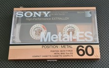 SONY METAL ES 60   TAPE TYPE