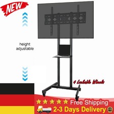 Supporto TV supporto TV carrello TV mobile arrotolabile altezza regolabile TV LCD LED