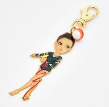 Portachiavi pendente ragazza