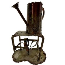 Tin Water Can Figurine on