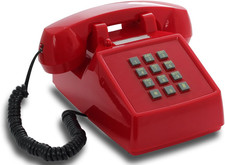 Opis Pushmefon Cable: Telefono Vintage Fisso Anni 80, Telefono Vecchio Stile per