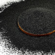 Sabbia di silice nera per