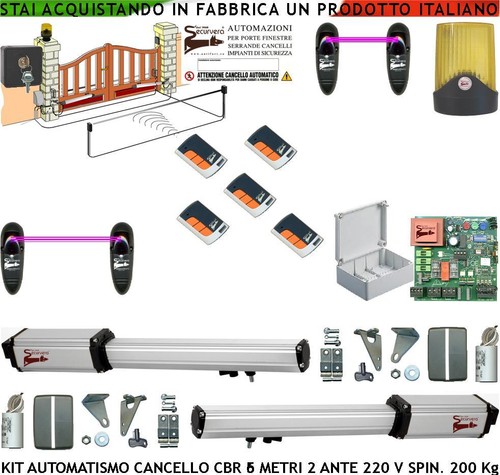 Cancello automatico 2 - automatico, mt