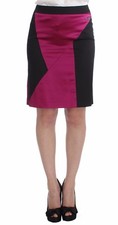 EXTE Skirt Straight Pink Black