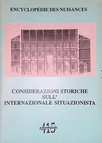 Considerazioni storiche