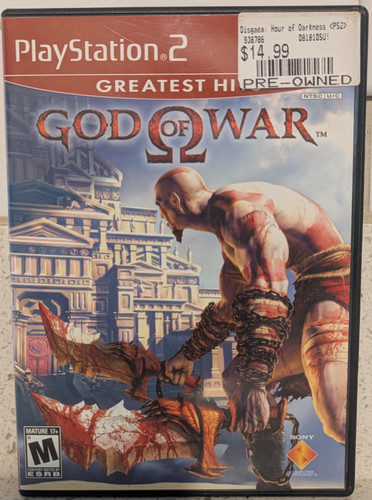 God war greatest hits ps2 - god,