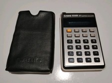 CASIO Memory A-1 Electronic Calculator - calcolatrice vintage