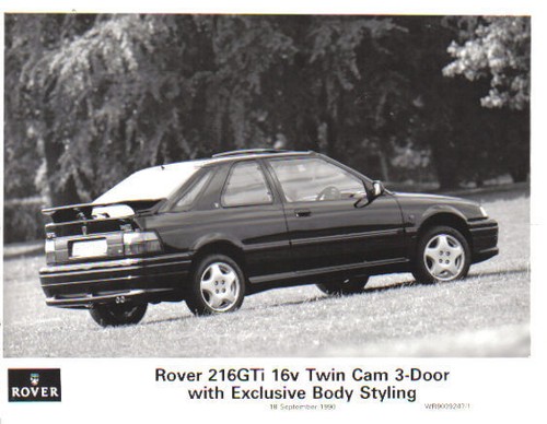 Rover 216 gti - gti, twin