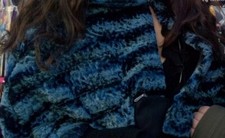 Mantella pelliccia ecologica - Pellicciotto donna 