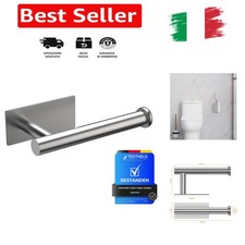 Ibergrif MK34052 Porta Carta Igienica Adesivo Portarotolo Carta Igienica Acci...