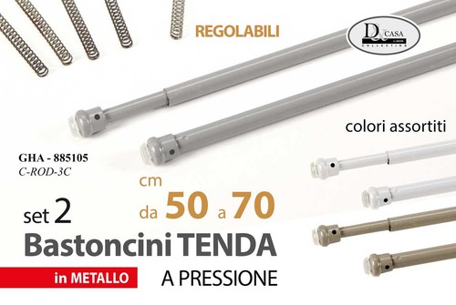 Set aste bastone tenda - bastone,