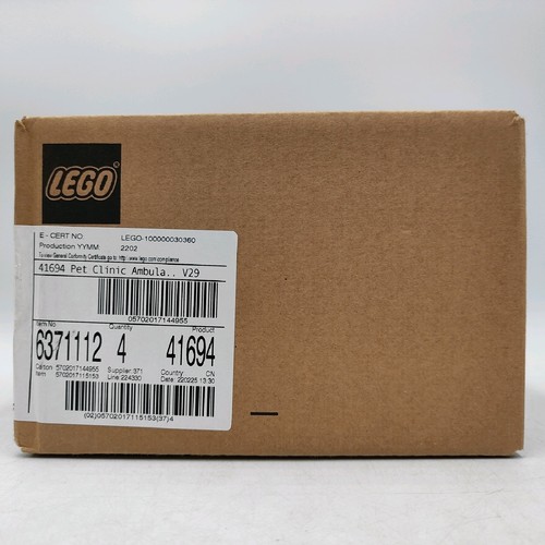 Sealed box lego 41694 - sealed, 4